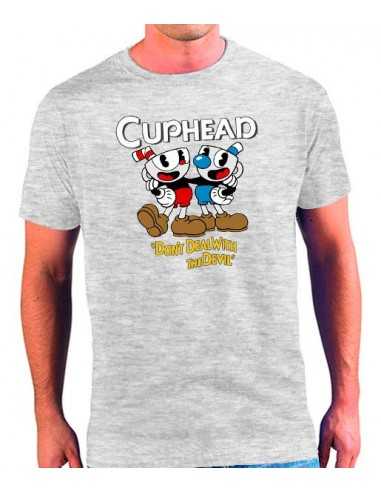 Camiseta Cuphead & Mugman Camiseta Cuphead & Mugman