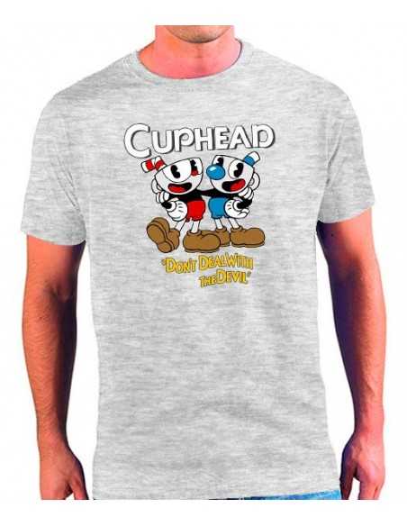 Camiseta Cuphead & Mugman Camiseta Cuphead & Mugman