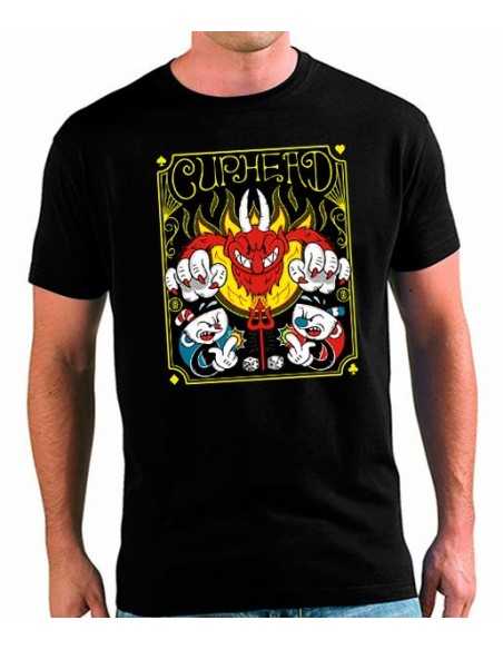 Camiseta Cuphead & Mugman