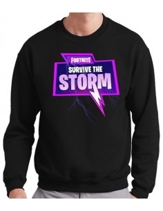Sudadera Fortnite Skull de cuello redondo