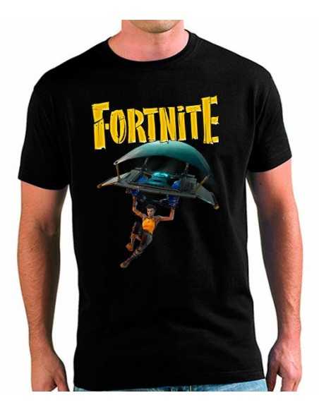 Camiseta Fortnite paracaidas
