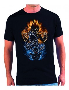 Camiseta Vgeta Evolution Saiyan 2