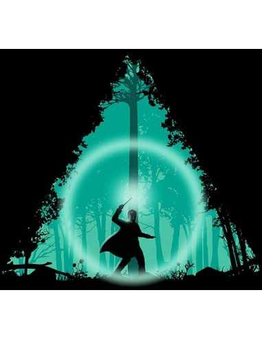 Camiseta de mujer Harry Potter Reliquias Bosque