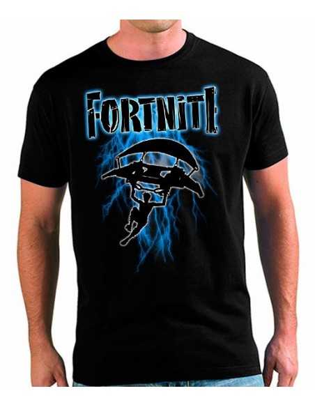 Camiseta Fortnite Paracaidas tormenta