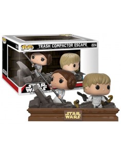 Funko Pop Star Wars Movie Moments Compactador Basura