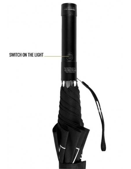 Paraguas Star Wars sable laser con luz