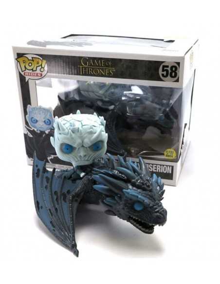 Funko Pop! Rey de la Noche con dragón Icy Viserion