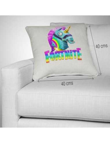 Cojín Fortnite calavera 40x40
