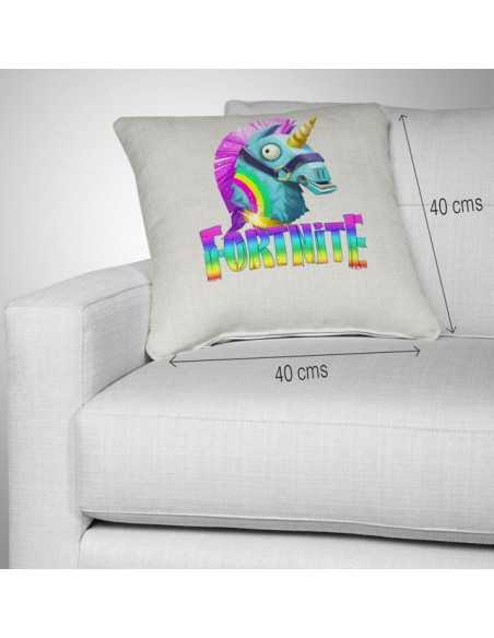 Cojín Fortnite calavera 40x40