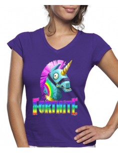 Camiseta de mujer Unicornio Fortnite
