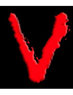 Camiseta V los visitantes logo v Manga Larga 2