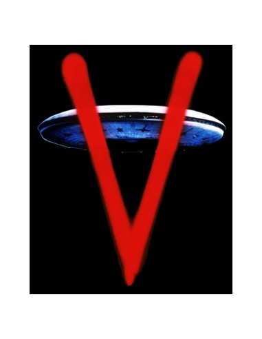 Camiseta V los visitantes Nave Manga Larga (Personalizada)