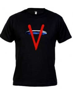 Camiseta V los visitantes Nave Manga Corta (Personalizada)