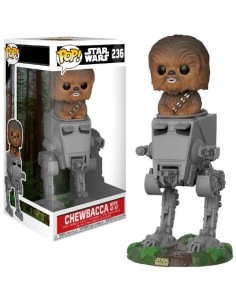 Funko Pop Chewbacca con AT-ST