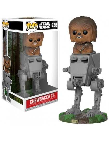 Funko Pop Chewbacca con AT-ST