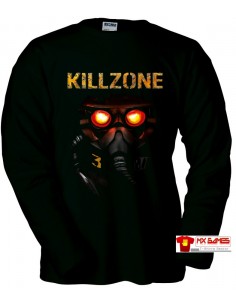 Jersey Killzone 3 Helghast (Rostro) manga larga