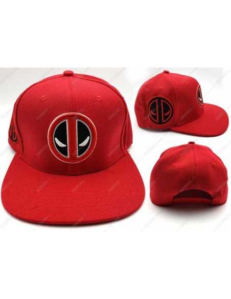 Gorra Deadpool Doble Logo