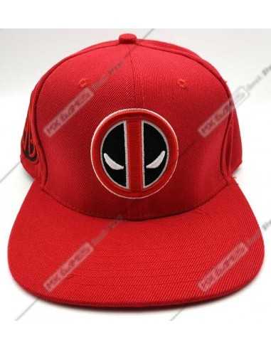 Gorra Deadpool Doble Logo