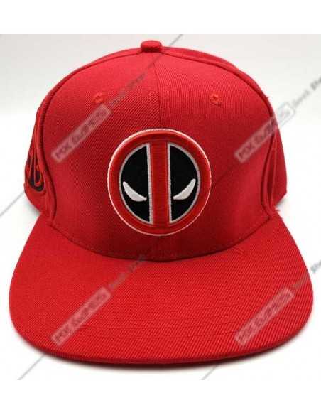 Gorra Deadpool Doble Logo