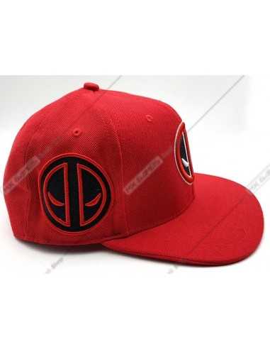 Gorra Deadpool Doble Logo