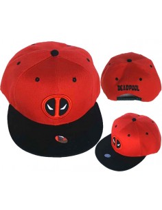 Gorra Deadpool plana Logo redondo