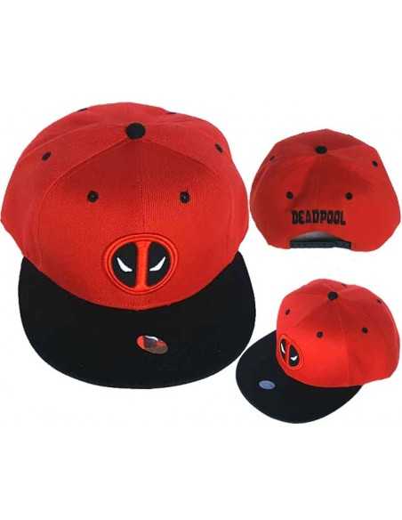 Gorra Deadpool plana Logo redondo