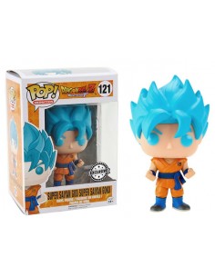 Figura Pop Son Goku SSDSS Pelo azul