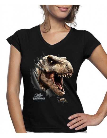 Camiseta Jurassic World 2 de mujer T-Rex