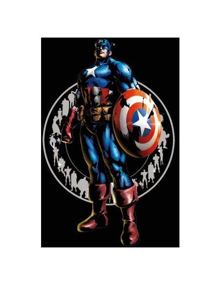 Camiseta Marvel vs Capcom 3 (Capitan America)