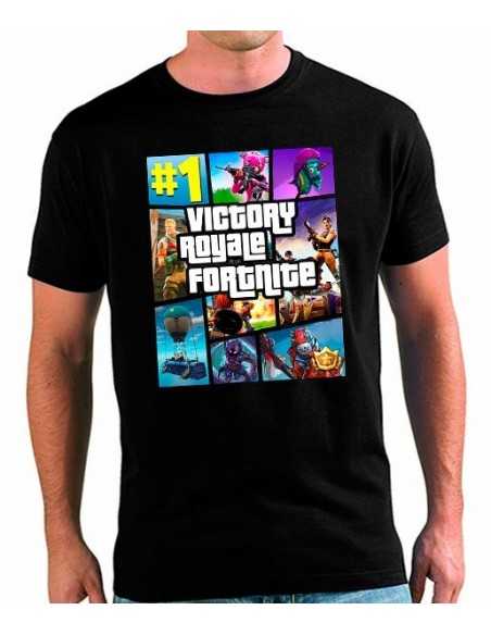 Camiseta Fortnite GTA unisex