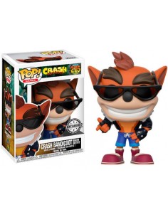 Funko Pop Crash Bandicoot Biker Outfit