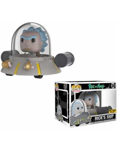 Funko Pop Rick en la nave