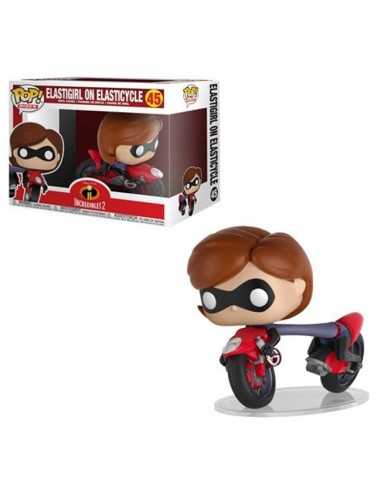 Funko Pop Elastigirl en Elasticycle Los Increibles 2 Funko Pop Elastigirl en Elasticycle Los Increibles 2