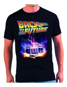 Camiseta Regreso al Futuro Rayo reloj