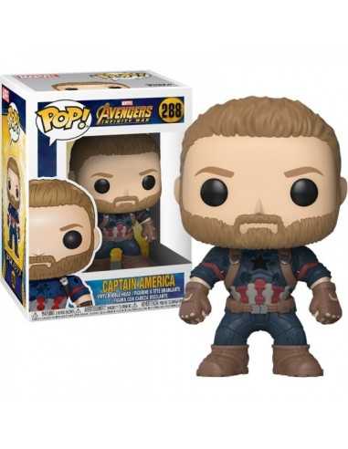 Funko Pop! Capitán América Infinity War Funko Pop! Capitán América Infinity War
