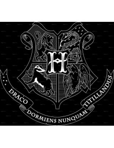 Camiseta de mujer Hogwarts Logo lineas 2