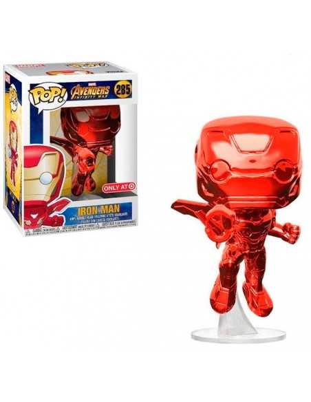 Funko Pop Iron Man Cromado rojo Exclusivo
