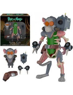 Figura Funko Pickle Rick con accesorios