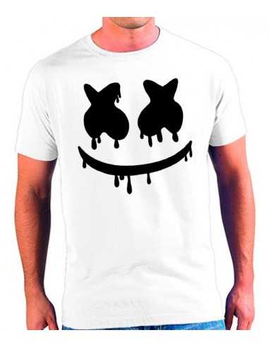 Camiseta Marshmello derretido