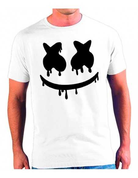 Camiseta Marshmello derretido