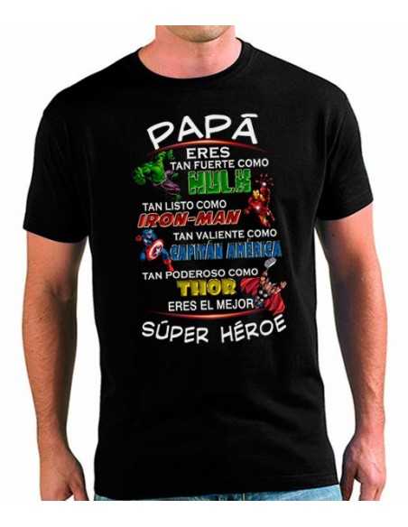 Camiseta eres mi Súper Héroe Marvel Camiseta eres mi Súper Héroe Marvel