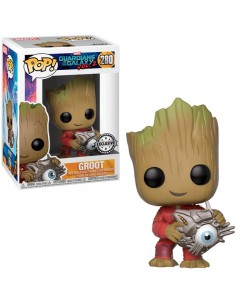 Funko Pop Groot con cyber ojo