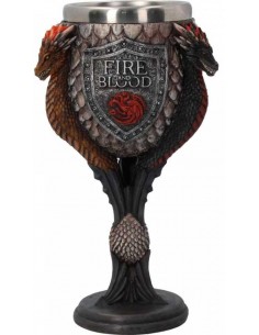 Cáliz Casa Targaryen 17.5cm Juego de Tronos 2
