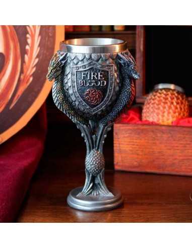 Cáliz Casa Targaryen 17.5cm Juego de Tronos