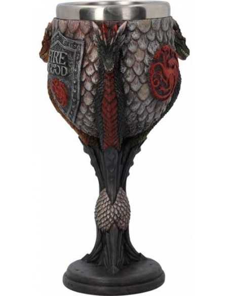 Cáliz Casa Targaryen 17.5cm Juego de Tronos