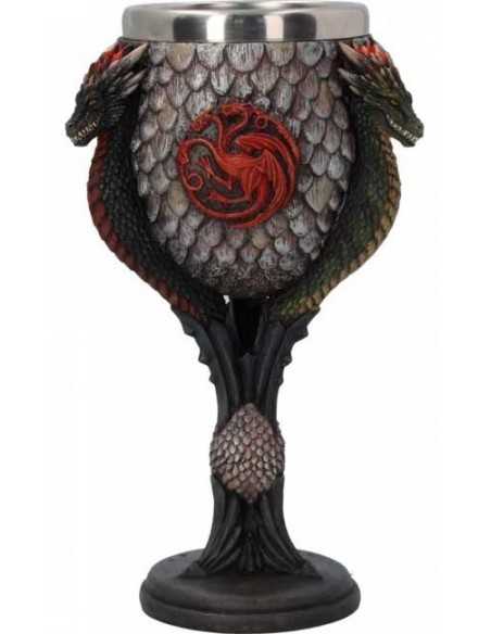 Cáliz Casa Targaryen 17.5cm Juego de Tronos