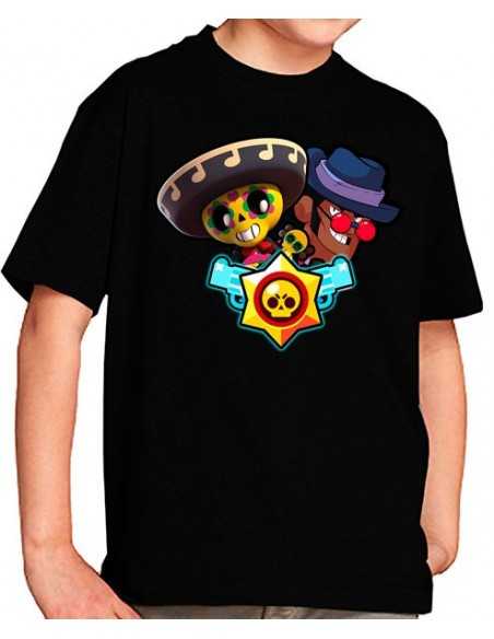 Camiseta Brawl Stars Personajes Camiseta Brawl Stars Personajes