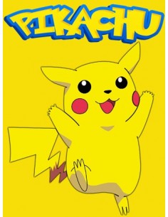 Camiseta Pokemon Pikachu amarilla manga corta 2