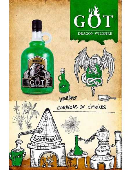 Bebida Juego de Tronos Dragon Wildfire
