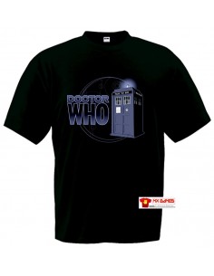 Camiseta Doctor who manga larga "Cabin" 2